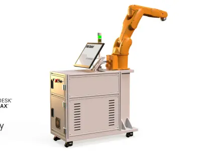 robotic arm 3D model