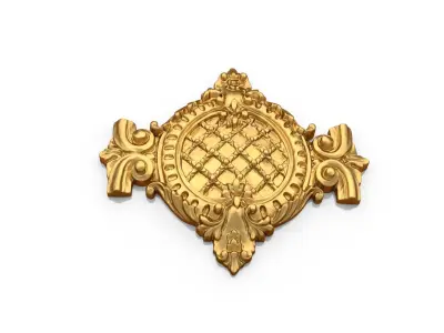 Classic decor ornament 177 3D print model