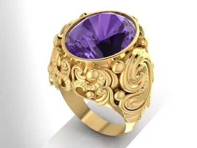  ring 48 3D print model