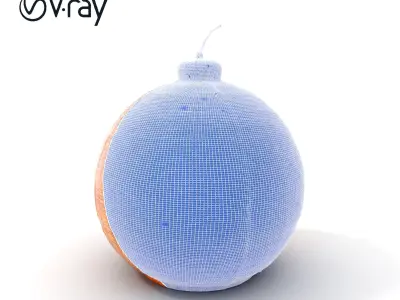 Wicker Pendant Lamp Model Pack Low-poly 3D model