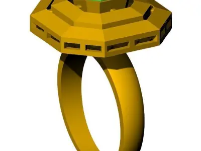 RING 3 D MODEL 3D print model