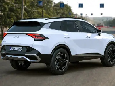 KIA Sportage X-Pro 2023 3D model