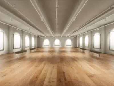 Art Gallery 005 UE4 3D model