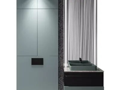 Luxury Bathroom 52 3D model