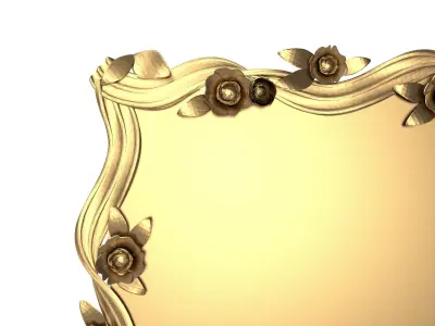 Carved Picture Frame 3D model 87