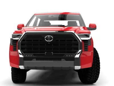 TOYOTA TUNDRA 2024 LIMITED  Low-poly 3D model