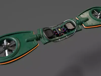 Hover Board 3D model