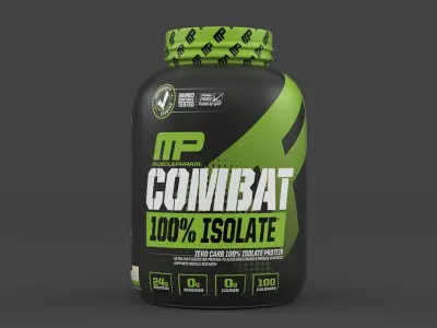 Protein Powder 3D model