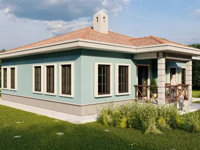 tip3 House Plans Architectural Drawings Modern House Plans 3D model