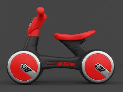 Baby Balance Bike 3D model