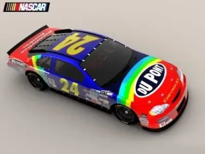 NASCAR 4 2005 3D model
