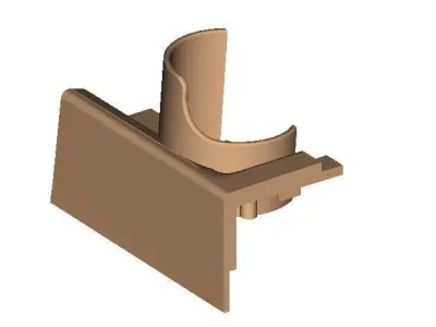 Bottle holder for Nissan NV200 Centre Console 3D print model