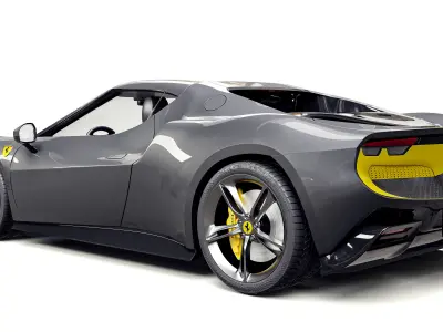 Ferrari 296 GTB 2022 3D model