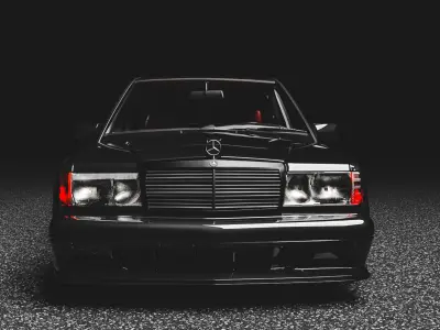 mercedes 190 evo 2  3D model