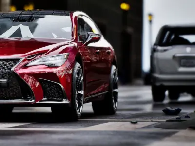 Lexus LS 500 F 2022 3D model
