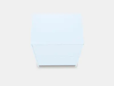 TROTTEN Cabinet with sliding doors Low-poly 3D model