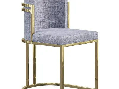 Loren chair by Elven Luxury 3D model