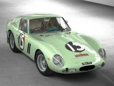 Ferrari 250 GTO - 3505GT - No Engine 3D model