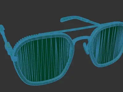 Luxury Sunglasses 3D Model 7 3D model