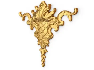 Classic decor ornament 78 3D model