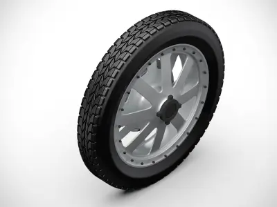 Wheel v10 3D model