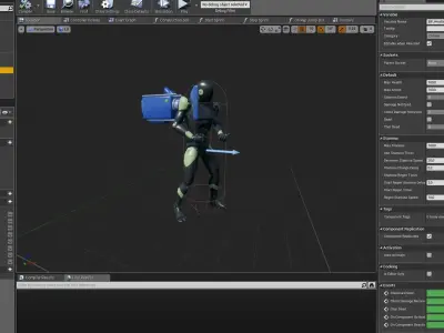 FPS Prototype unreal engine project 3D model