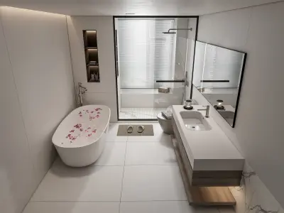 Bathroom 95 3D model