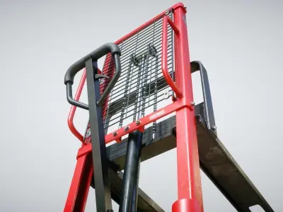 Hand Manual Stacker 3D model