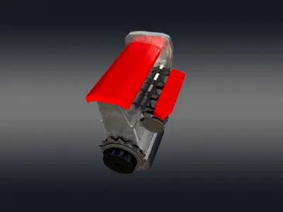 Car Engine 3D model