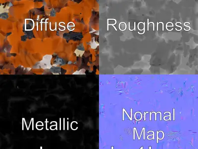 Bay Quarter Horse 3D Model with Earthy Tones Low-poly 3D model