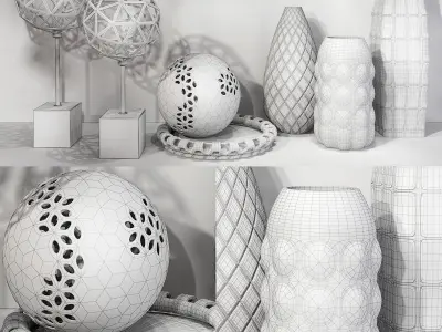 Decor set 57 3D model