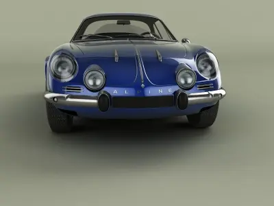 Renault Alpine A110 1300G 3D model