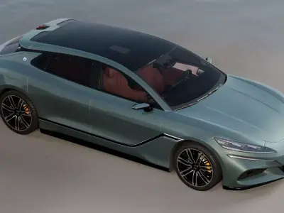 BYD Denza Z9 GT EV 2025 with Interior 3D model