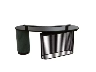 3D Decorative Table Model  Low-poly 3D model
