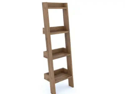 rack decorative shelves Free low-poly 3D model