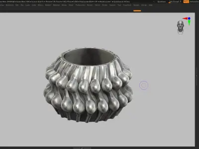vase pot planter 3d print 844  3D print model