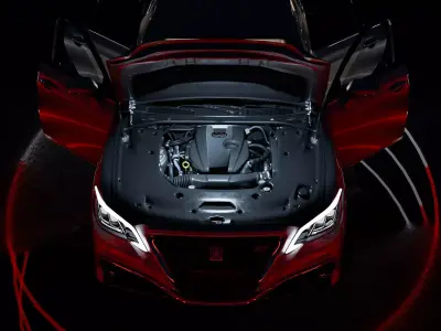 Toyota Crown RS S220 3D model