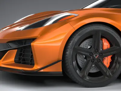 Chevrolet Corvette Z06 CG 2023 3D model