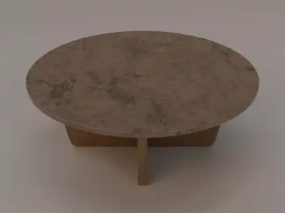 Minimalist coffee table 3D model