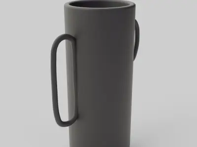 Makhi Vase Default Title 3D model
