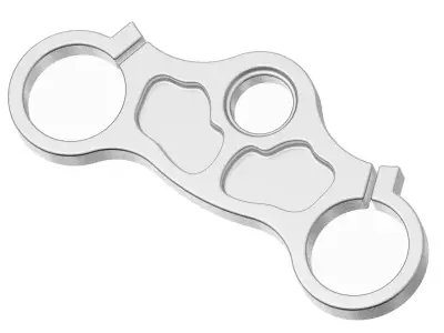 Motorcycle Triple Clamp 3D print model