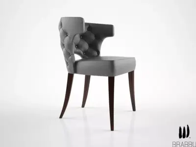 Brabbu Kansas dining chair 3D model