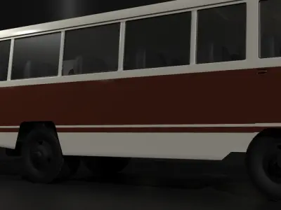 bus coach 3D model