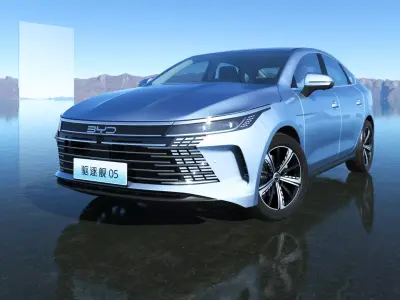 2024 BYD King DM-i With interior 3D model