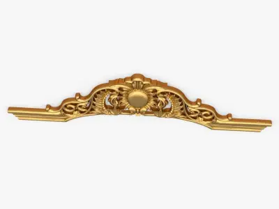Classic decor ornament 291 3D model