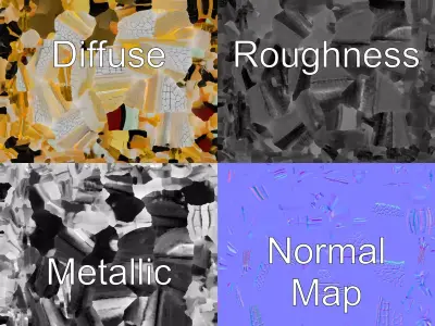 Lifelike Damselfly with Transparent Wings model pack Low-poly 3D model