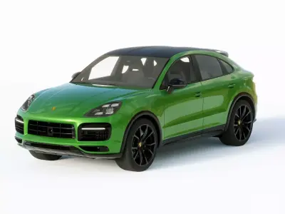 Porsche Cayenne Coupe 2020 3D model