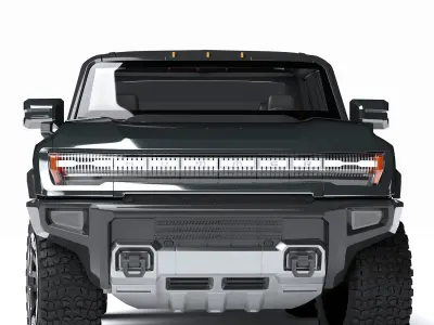 GMC Hummer EV Suv 2024 3d Model Low-poly 3D model