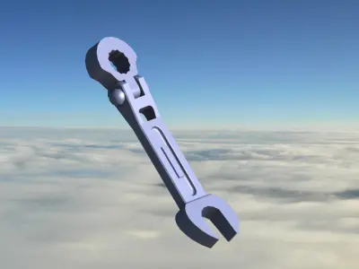 universal key 3D model