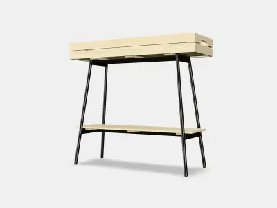 VANILLA ROD Plant stand 3D model